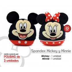 SET x2 MINNIE Y MICKEY spandex