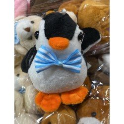 LLAVERO PINGUINO CON MOÑO