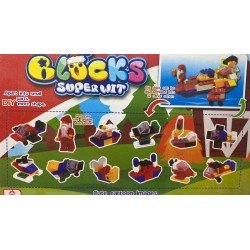 juego de bloques caja