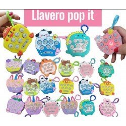 LLAVERO POPIT APLASTA TOPO