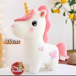 UNICORNIO  ROSA Y BLANCO